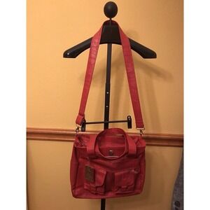 Thinkgeek Handbag‎ of Holding - w/Strap Red Dragon scale -  RARE Preowned